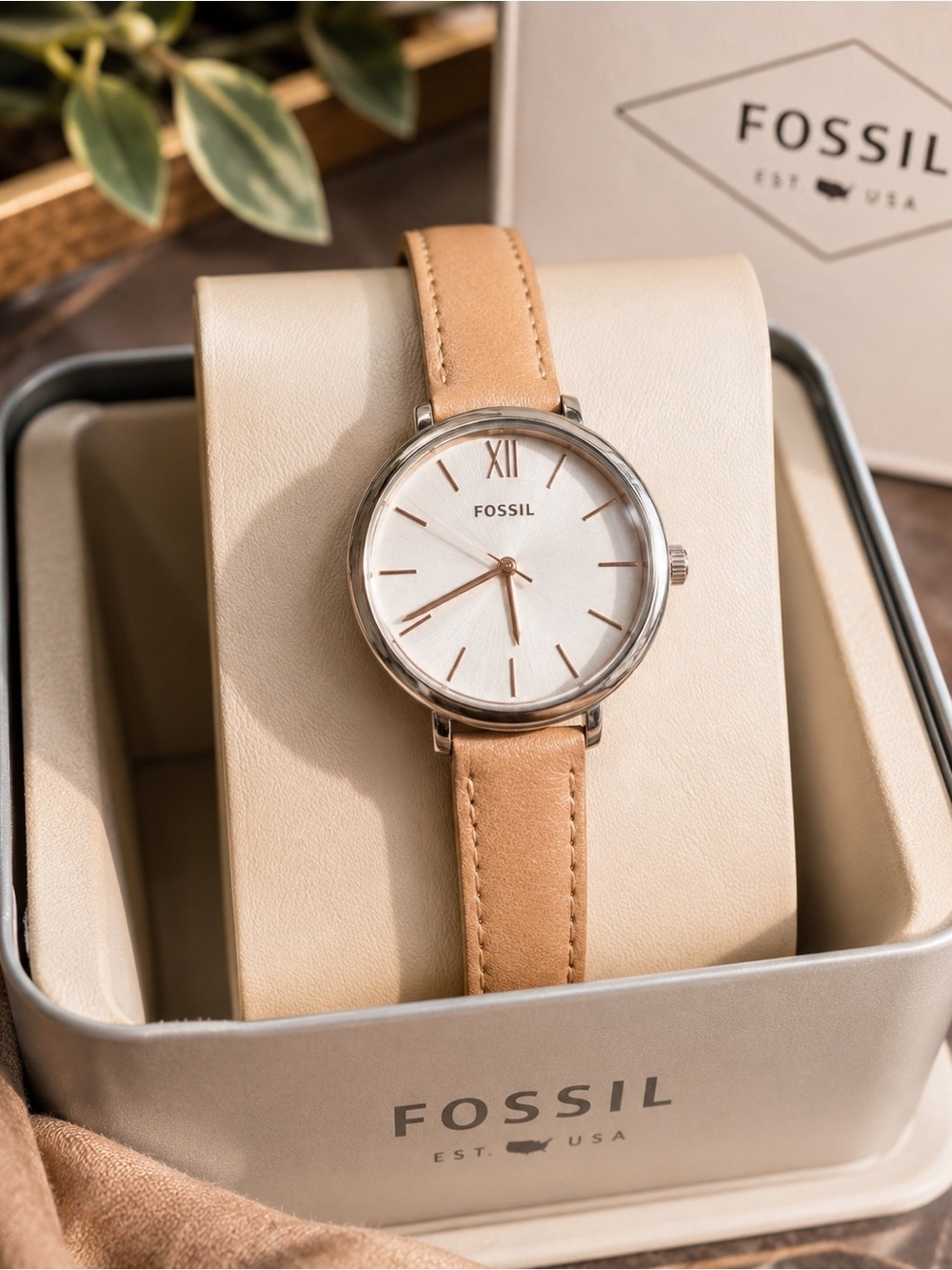 Fossil Suiter Three Hand Watch Classic big face